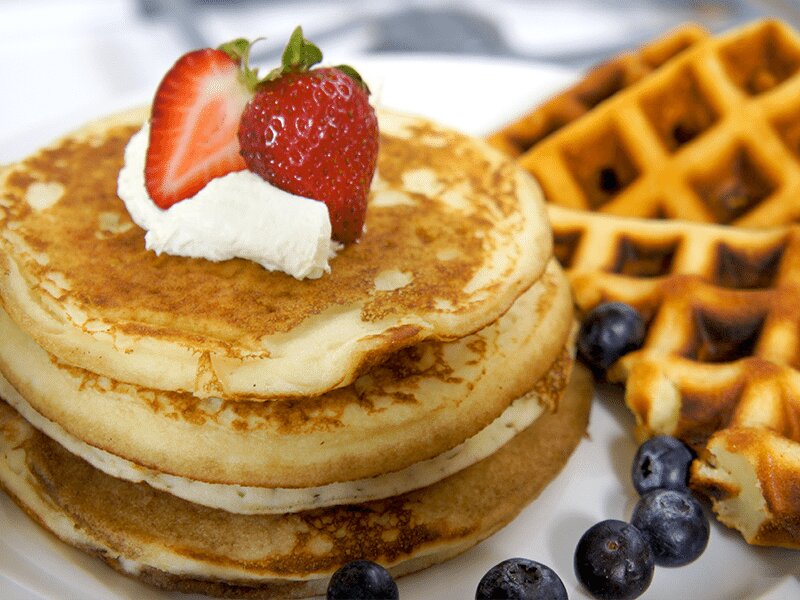 Cách làm bánh Pancake quế siêu đơn giản