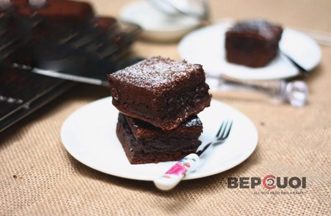 Cách làm bánh brownie cà phê thơm lừng