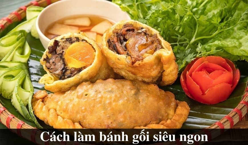 Cách làm bánh gối ngon