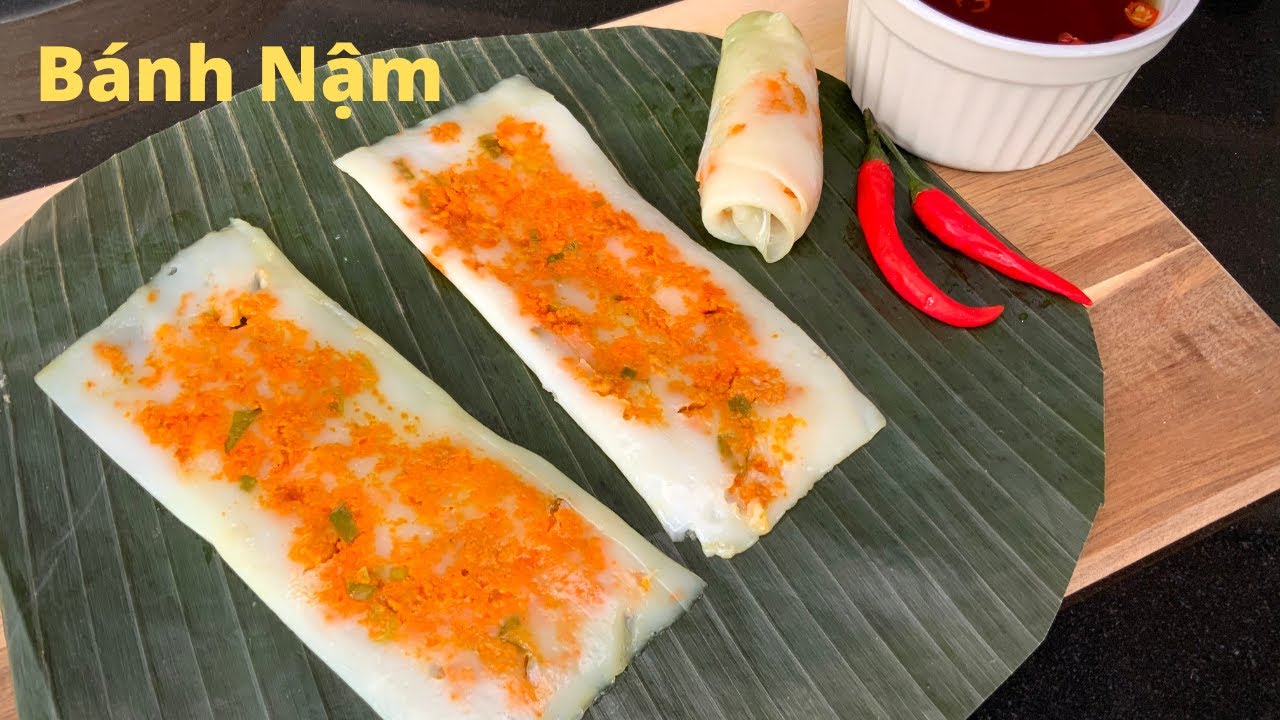 Cách làm bánh nậm Huế cực đơn giản