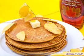 Cách làm pancake bí đỏ vừa nhỏ vừa xinh!