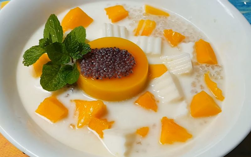 Học làm pudding khoai lang ngọt thanh không ngấy