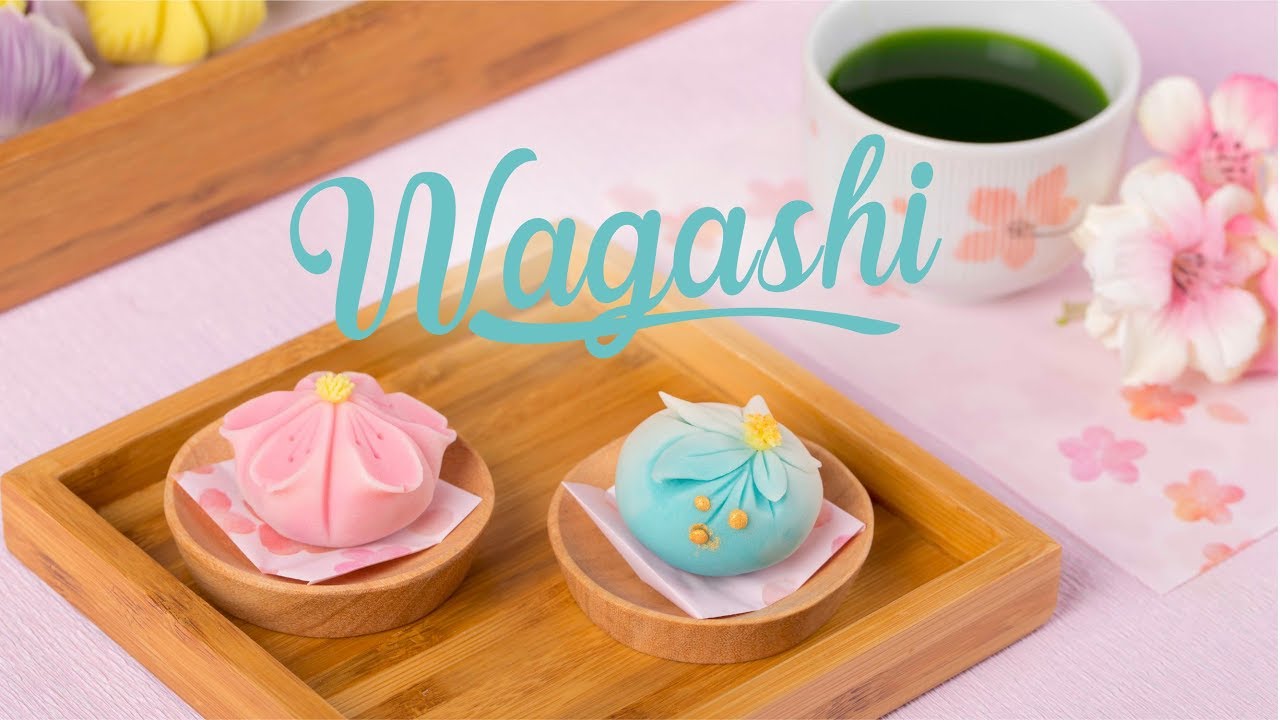 Hướng dẫn làm bánh Wagashi đáng yêu