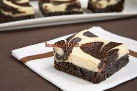 Trổ tài làm Brownie phô mai nhìn là thích, ăn là mê