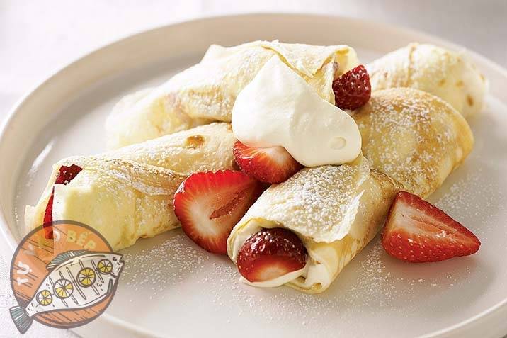 Cách làm bánh Crepe kiểu Pháp