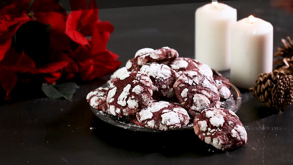 Cách làm bánh Crinkles Red Velvet nổi bật