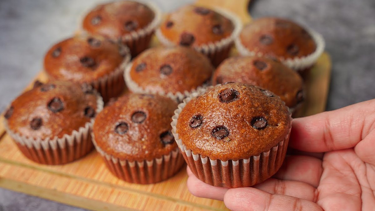 Cách làm bánh muffin cam và chocolate