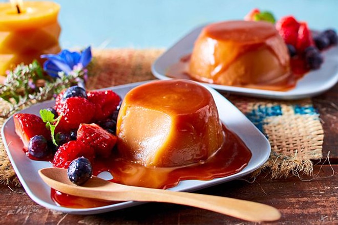 Cách làm bánh pudding caramel đậm đà