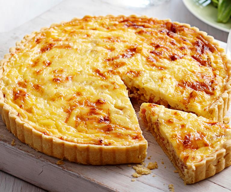 Cách làm bánh Quiche Lorraine tỏi tây mặn mà