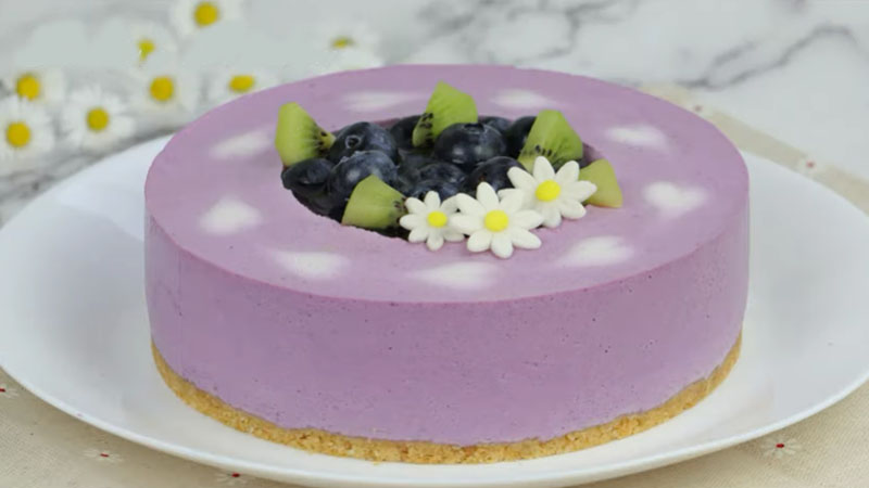 Cách làm Cheesecake việt quất ngon mê ly