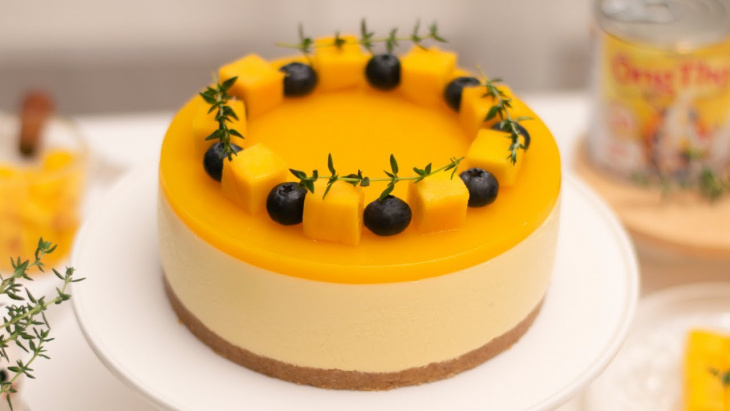 Học cách làm cheesecake xoài đơn giản mà tuyệt ngon