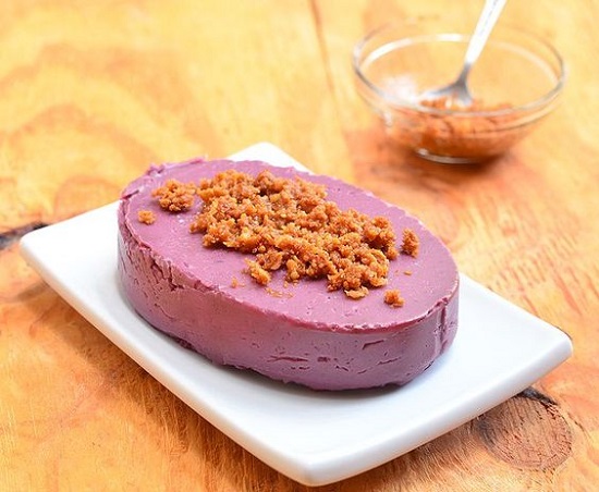 Học làm Mousse khoai lang tím lạ miệng