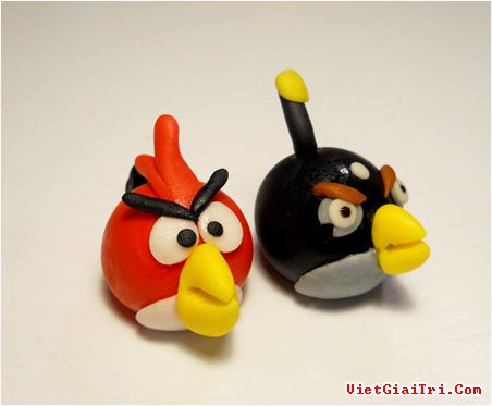 C&#225;ch nặn chim Angry bird một c&#225;ch dễ d&#224;ng