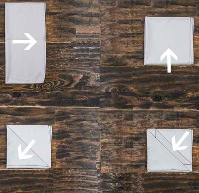 3 c&#225;ch gấp khăn ăn đẹp tinh tế m&#224; kh&#244;ng hề kh&#243;