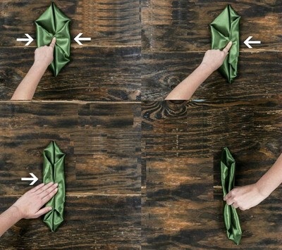 3 c&#225;ch gấp khăn ăn đẹp tinh tế m&#224; kh&#244;ng hề kh&#243;