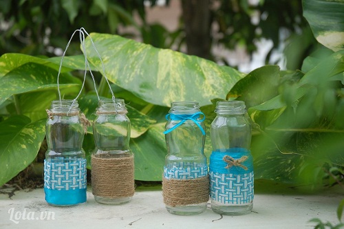 D&#224;nh 3 ph&#250;t trang tr&#237; lọ thủy tinh cực đ&#225;ng y&#234;u