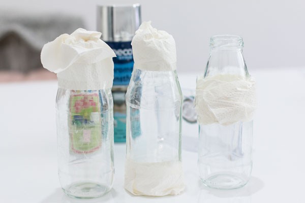 5 c&#225;ch t&#225;i chế chai lọ thủy tinh th&#224;nh b&#236;nh cắm hoa si&#234;u đẹp