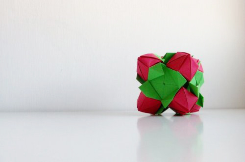 C&#225;ch gấp hoa hồng bằng giấy origami đầy ma thuật