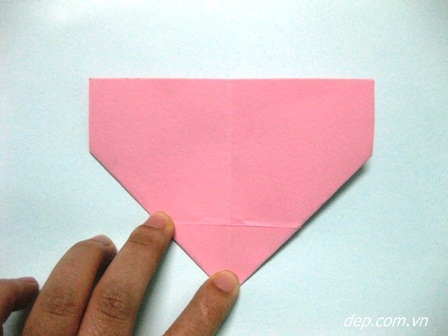 Kẹp s&#225;ch tr&#225;i tim Origami