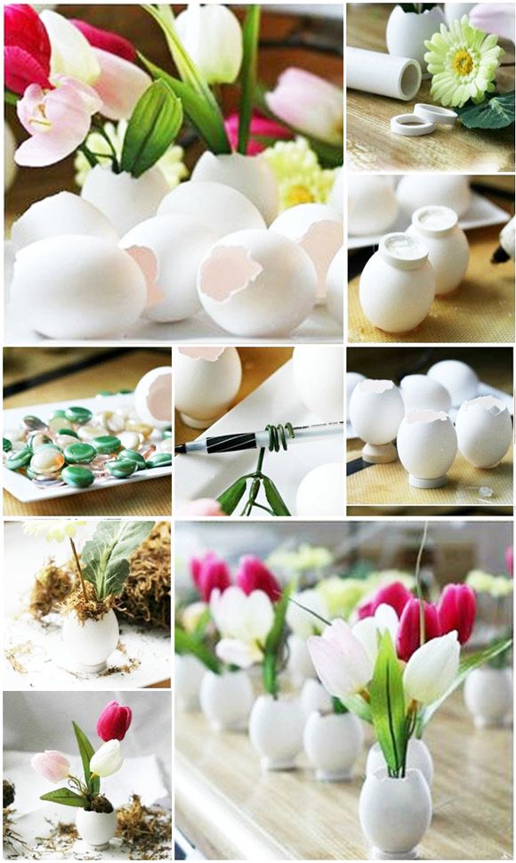 C&#225;c kiểu cắm hoa đẹp, độc đ&#225;o kh&#244;ng cần d&#249;ng b&#236;nh