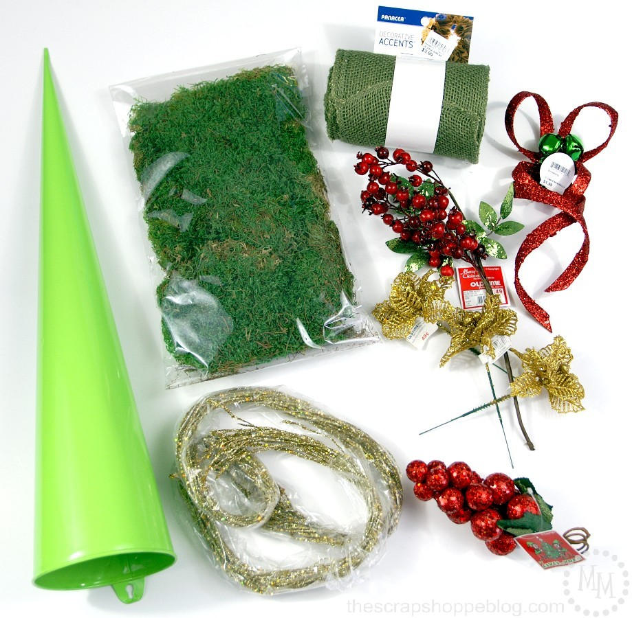 C&#225;ch l&#224;m c&#226;y th&#244;ng Noel từ giấy nh&#225;m v&#224; r&#234;u