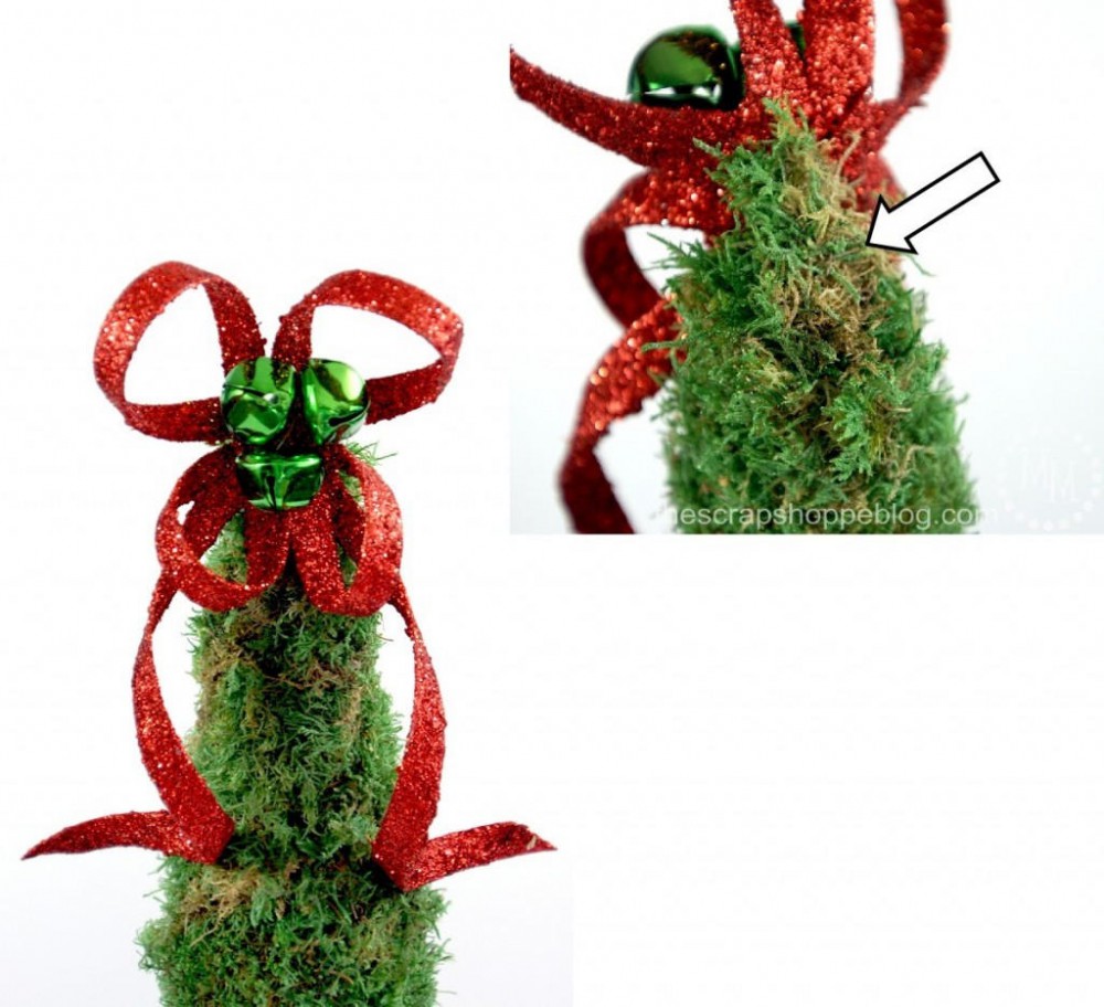 C&#225;ch l&#224;m c&#226;y th&#244;ng Noel từ giấy nh&#225;m v&#224; r&#234;u