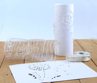 L&#224;m đ&#232;n trang tr&#237; mang phong c&#225;ch Kirigami si&#234;u dễ thương