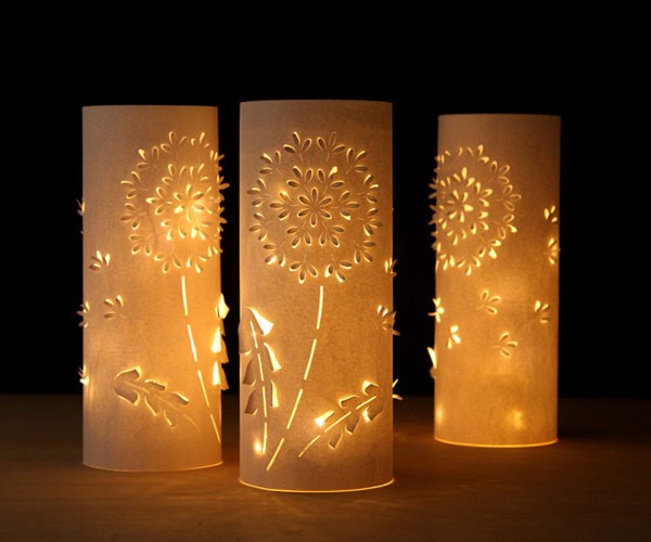 L&#224;m đ&#232;n trang tr&#237; mang phong c&#225;ch Kirigami si&#234;u dễ thương