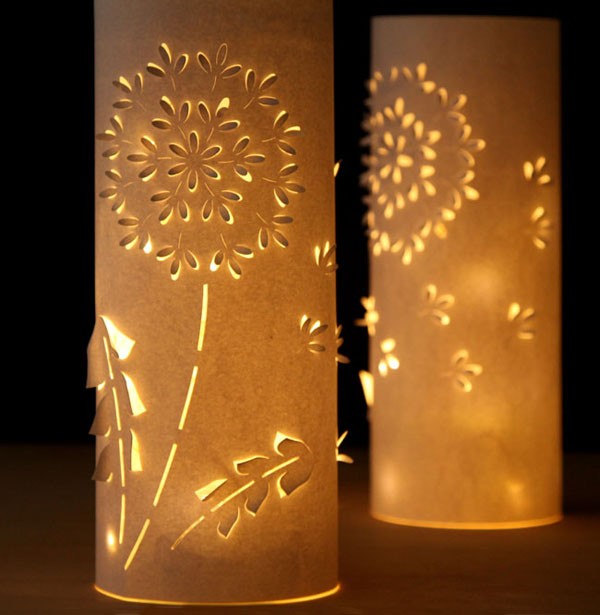 L&#224;m đ&#232;n trang tr&#237; mang phong c&#225;ch Kirigami si&#234;u dễ thương