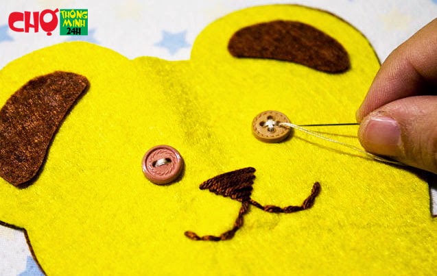 L&#224;m gấu b&#244;ng handmade từ vải nỉ cho b&#233; &#244;m cả ng&#224;y