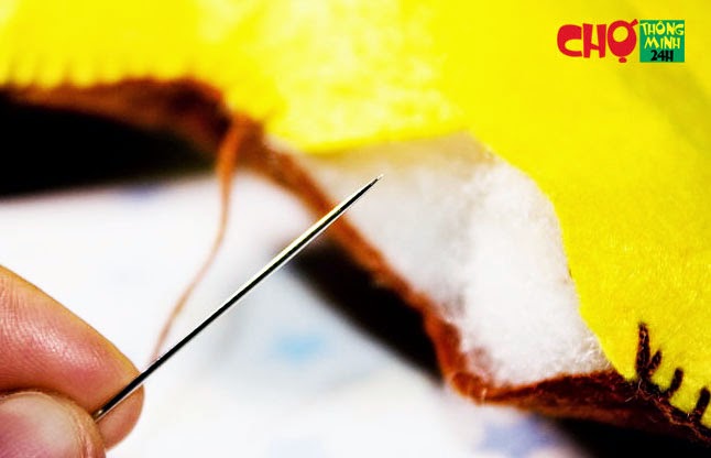 L&#224;m gấu b&#244;ng handmade từ vải nỉ cho b&#233; &#244;m cả ng&#224;y