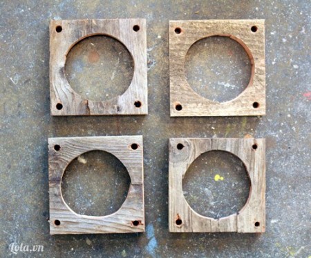 C&#225;ch l&#224;m gi&#225; để chậu c&#226;y nhiều tầng tiện dụng từ gỗ