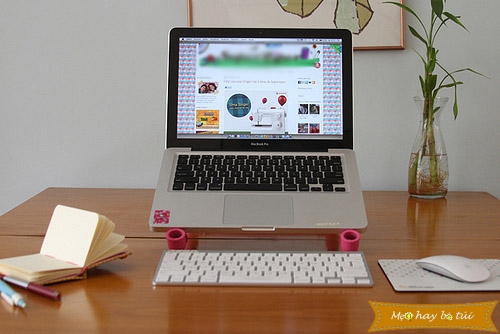 C&#225;ch l&#224;m gi&#225; đỡ laptop từ ống dẫn nước đơn giản nhất