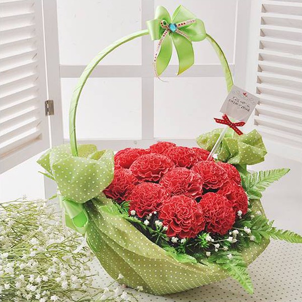 C&#225;ch l&#224;m hoa cẩm chướng bằng giấy ăn si&#234;u đơn giản