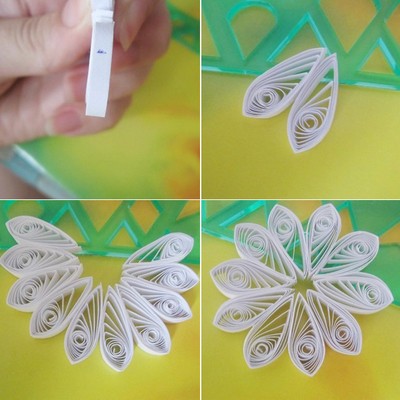 C&#225;ch l&#224;m hoa c&#250;c bằng giấy từ kỹ thuật quilling