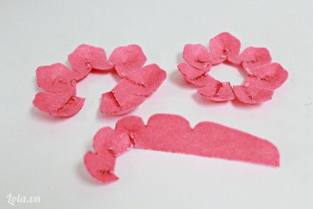 C&#225;ch l&#224;m hoa hồng bằng vải nỉ tặng mẹ nh&#226;n ng&#224;y 8/3
