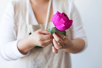 C&#225;ch l&#224;m hoa mẫu đơn bằng giấy nh&#250;n đẹp m&#234; hồn