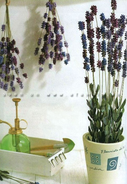 C&#225;ch l&#224;m hoa lavender bằng giấy đơn giản nhất