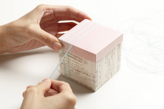 Học l&#224;m hộp qu&#224; bằng giấy đơn giản cho bạn kh&#244;ng kh&#233;o tay