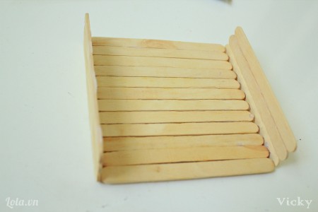 C&#225;ch l&#224;m kệ để đồ mini từ que kem cực y&#234;u
