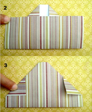 C&#225;ch l&#224;m v&#242;ng hoa giấy origami trang tr&#237; Gi&#225;ng sinh