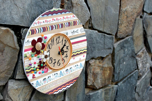 Cuối tuần học c&#225;ch l&#224;m đồng hồ handmade trang tr&#237; nh&#224;