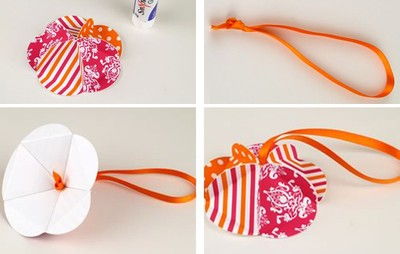 Gợi &#253; bạn 2 c&#225;ch l&#224;m quả cầu giấy trang tr&#237; Gi&#225;ng sinh
