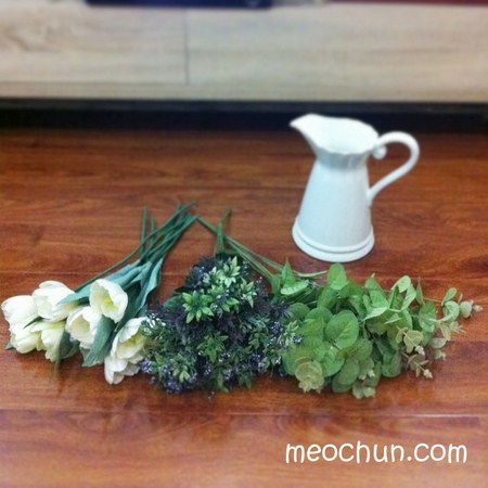 Hai c&#225;ch cắm hoa giả đơn giản m&#224; đẹp trang tr&#237; nh&#224;