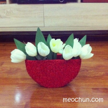 Hai c&#225;ch cắm hoa giả đơn giản m&#224; đẹp trang tr&#237; nh&#224;