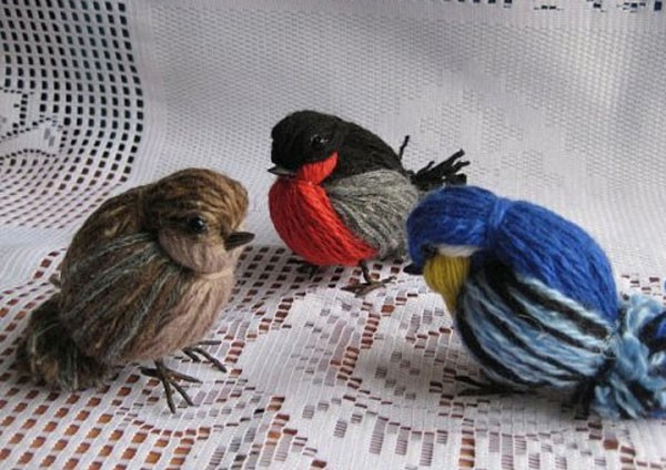 Học c&#225;ch l&#224;m đồ chơi handmade h&#236;nh chim sẻ từ len cực y&#234;u
