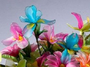 Học c&#225;ch l&#224;m hoa bằng vải voan với mẫu hoa di&#234;n vỹ