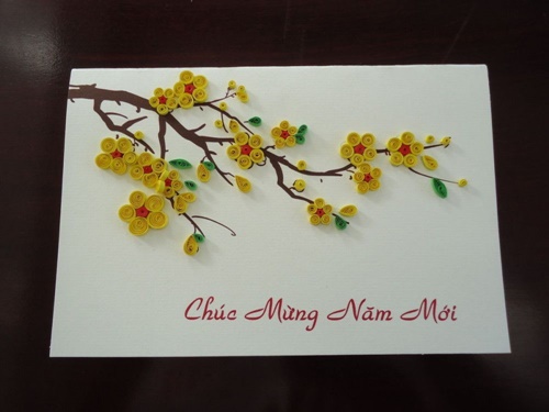 Hướng dẫn c&#225;ch l&#224;m thiệp Tết handmade đơn giản m&#224; đẹp