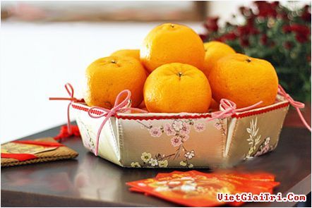 C&#225;ch l&#224;m giỏ tr&#225;i c&#226;y đẹp l&#224;m qu&#224; ng&#224;y Tết