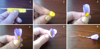 Hướng dẫn l&#224;m hoa giấy giản dị v&#224; l&#227;ng mạn với sắc t&#237;m
